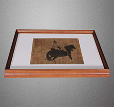 织金书画装裱配框服务案例