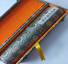 织金书画装裱案例